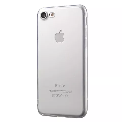 Coque transparente en TPU la coque compatible avec iPhone 7 8 SE 2020 SE 2022 - Transparente