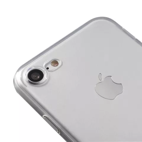 Coque transparente en TPU la coque compatible avec iPhone 7 8 SE 2020 SE 2022 - Transparente