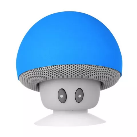 Champignon champignon haut-parleur bluetooth ventouse standard - Bleu