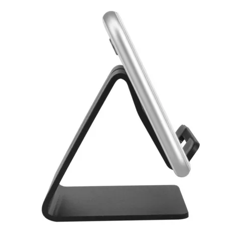 Mobile / GSM design standard universel en aluminium adapt&eacute; au support de bureau iPhone - noir mat