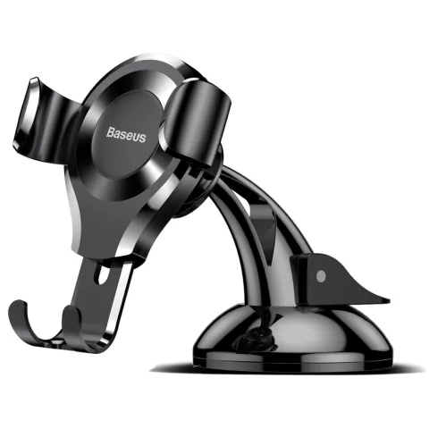 Support de t&eacute;l&eacute;phone pour voiture &agrave; ventouse universelle Baseus compatible avec la navigation iPhone
