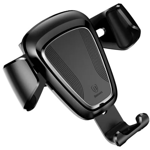Baseus Support voiture Universel grille d&#039;a&eacute;ration voiture GPS smartphone - Noir