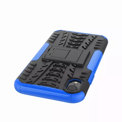 Coque hybride standard antichoc compatible avec iPhone XS Max - Bleu