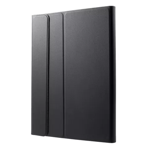 &Eacute;tui pour clavier QWERTY en cuir, housse Bluetooth compatible avec iPad 2017 2018 Pro 9.7 Air 2