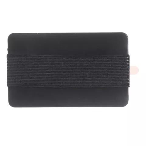 Sangle &eacute;lastique universelle pour t&eacute;l&eacute;phone portable, compatible avec iPhone Android - Sangle noire
