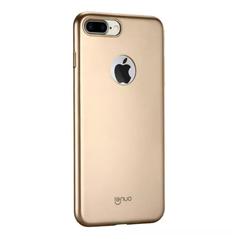 Coque extra fine Lenuo la coque compatible avec iPhone 7 Plus 8 Plus - Or