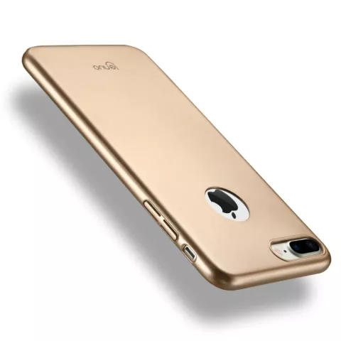Coque extra fine Lenuo la coque compatible avec iPhone 7 Plus 8 Plus - Or