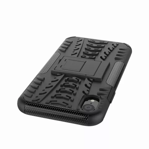 Coque hybride standard antichoc compatible avec iPhone X XS - Noir