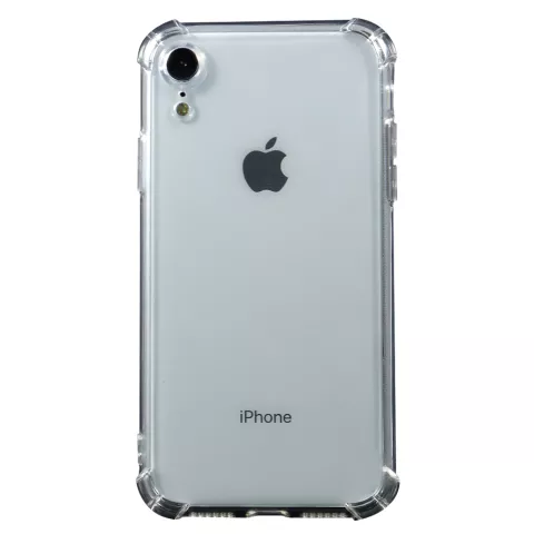 Coque transparente en TPU de protection suppl&eacute;mentaire compatible avec iPhone XR - Protection transparente