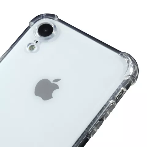Coque transparente en TPU de protection suppl&eacute;mentaire compatible avec iPhone XR - Protection transparente