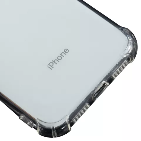 Coque transparente en TPU de protection suppl&eacute;mentaire compatible avec iPhone XR - Protection transparente