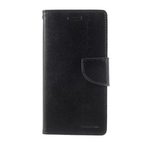 MERCURY GOOSPERY Bravo &Eacute;tui en simili cuir la couverture compatible avec iPhone X XS - &Eacute;tui portefeuille noir