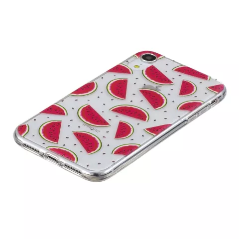Coque en TPU past&egrave;que la coque compatible avec iPhone XR