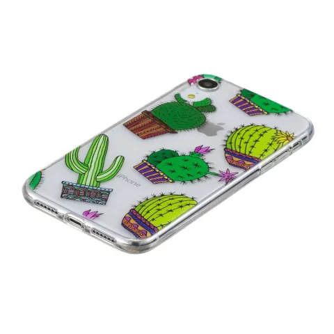Coque en TPU Cactus la coque compatible avec iPhone XR