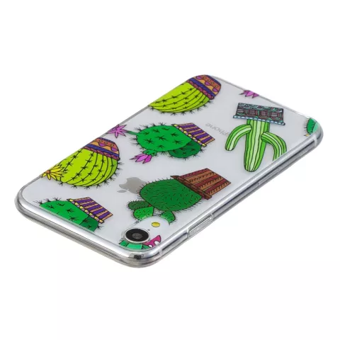 Coque en TPU Cactus la coque compatible avec iPhone XR