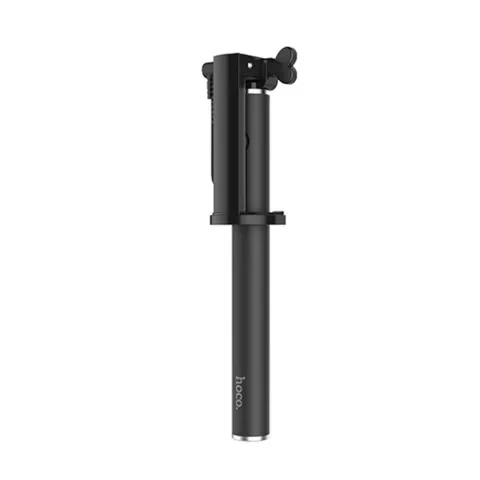 Hoco Selfie Stick K5 Prise casque 3,5 mm pliable - Noir