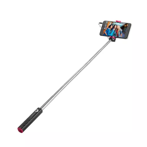 Hoco Selfie Stick K5 Prise casque 3,5 mm pliable - Noir