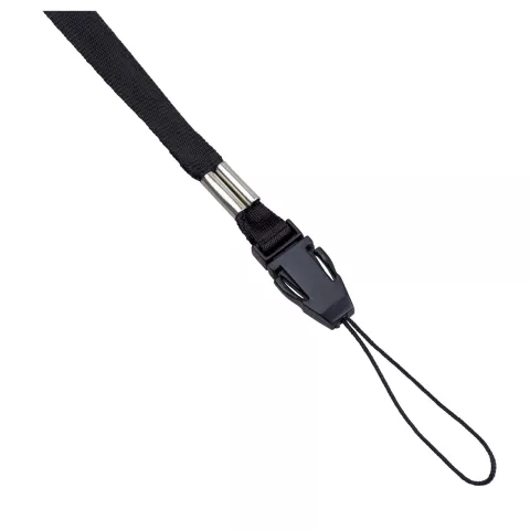 Cordon de s&eacute;curit&eacute; &agrave; fermeture &agrave; pression Keycord - Noir