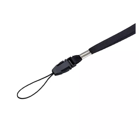 Cordon de s&eacute;curit&eacute; &agrave; fermeture &agrave; pression Keycord - Noir