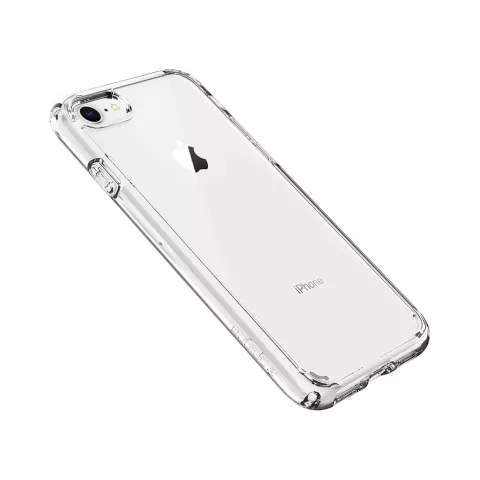 Coque transparente Spigen Ultra Hybrid 2 la coque compatible avec iPhone 7 8 SE 2020 SE 2022 - Transparente