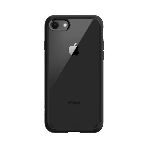 Coque transparente Spigen Ultra Hybrid 2 la coque compatible avec iPhone 7 8 SE 2020 SE 2022 - Noir