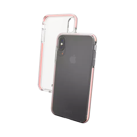 Coque iPhone XS Max Gear4 Piccadilly - Or rose