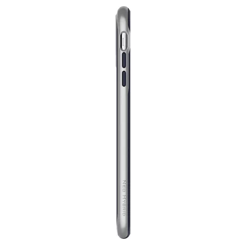 Coque Spigen Neo Hybrid compatible avec iPhone XS Max, coque argent&eacute;e