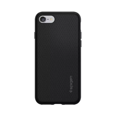 Coque Spigen Liquid Air compatible avec iPhone 7 8 SE 2020 SE 2022 - Noir