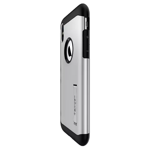 Coque Spigen Slim Armor compatible avec iPhone XS Max - Coque Argent