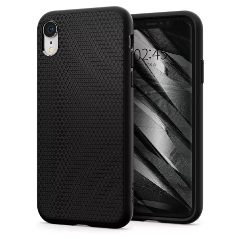 Coque Spigen Liquid Air la coque compatible avec iPhone XR - Noir