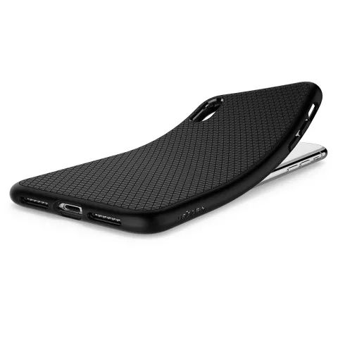 Coque iPhone XR Spigen Liquid Air Case - Noire
