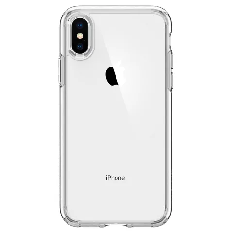 Coque Spigen Ultra Hybrid compatible avec la coque transparente iPhone XS - Transparente