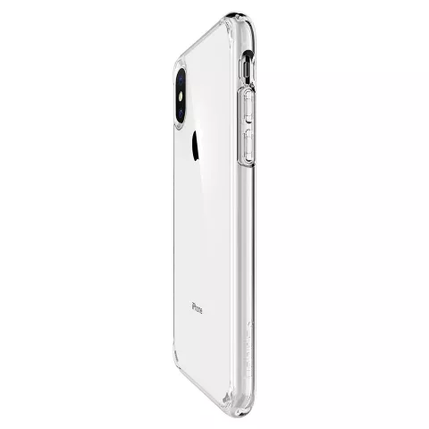 Coque Spigen Ultra Hybrid compatible avec la coque transparente iPhone XS - Transparente