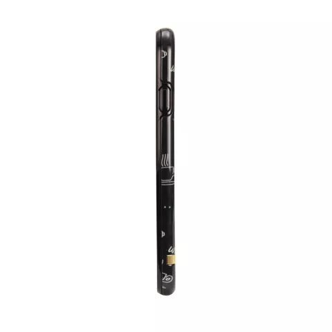 &Eacute;tui Richmond &amp; Finch Bad Habits compatible avec iPhone 6 Plus 6s Plus 7 Plus 8 Plus - Noir