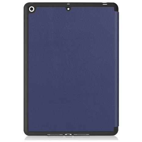 Just in Case Housse Apple iPad 10.2 avec support Apple Pencil - Bleu