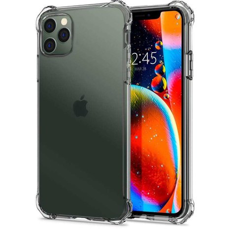 Coque iPhone 11 Pro Spigen Rugged Crystal - Protection transparente