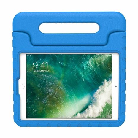 Just in Case Kids Case Stand EVA Cover pour iPad 9.7 (2017 2018) - Bleu
