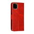 &Eacute;tui portefeuille en cuir pour biblioth&egrave;que de portefeuille compatible avec iPhone 11 Pro Max - Rouge