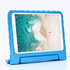 Support De Poign&eacute;e De Couverture Pour Enfants EVA Antichoc compatible avec iPad 10.2 iPad Air 3 10.5 iPad Pro 10.5 - Bleu