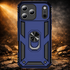 Coque iPhone 18 Pro Max Bleu &ndash; Coque Armor Antichoc avec Support Anneau M&eacute;tallique (Compatible avec iPhone 18 Pro Max)