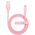 C&acirc;ble USB MOMAX MFi Lightning 1 m&egrave;tre - C&acirc;ble de chargement rose