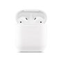 Housse en silicone souple pour Apple AirPods Case - Blanc