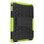 Coque iPad mini 4 5 en plastique TPU pour poign&eacute;e de couverture de profil de bande - Vert