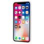 Coque en marbre TPU en marbre compatible avec iPhone X XS - Rose Blanc