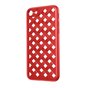 Coque en TPU tiss&eacute; Baseus compatible avec iPhone 7 8 SE 2020 SE 2022 - Rouge