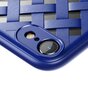 Coque en TPU tiss&eacute; Baseus compatible avec iPhone 7 8 SE 2020 SE 2022 - Bleu