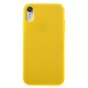 Coque de protection simple en TPU compatible avec iPhone XR - Jaune