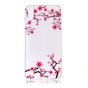 Coque transparente iPhone X XS TPU Blossom - Fleurs roses