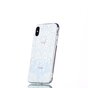 Motif de fleurs transparent 3D Diamond TPU la coque compatible avec iPhone X XS - Mandala