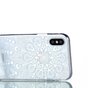 Motif de fleurs transparent 3D Diamond TPU la coque compatible avec iPhone X XS - Mandala